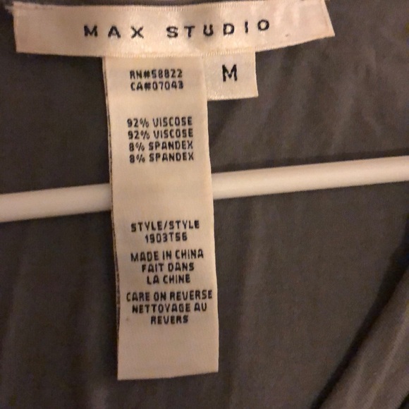 Max Studio Maxi Dress Medium Grey - Picture 4 of 5
